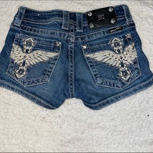 Size 25 Miss Me jean shorts